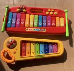 アンパンマン 鉄琴 2個セット おもちゃ 知育 音楽玩具
