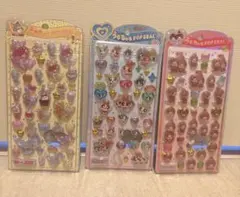 うるちゅるポップシール　3枚セット