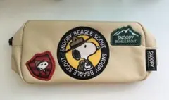スヌーピー ビーグルスカウト　ポーチ　ペンポーチ
