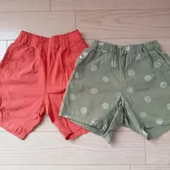 n.o.u.s ショートパンツ 2枚セット 110サイズ
