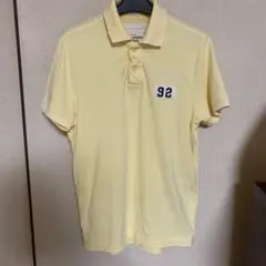 Abercrombie & Fitch イエローポロシャツ M
