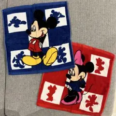 ディズニー×第一生命　ミッキー・ミニー タオルセット 2枚組