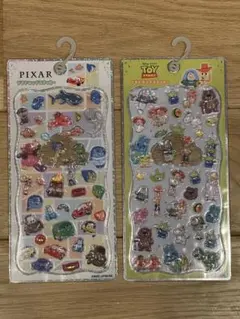 プチドロップステッカー　プチドロ　ピクサー　トイストーリー　ディズニー　セット