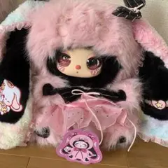 リラちゃんシークレット！ふわふわピンクぬいぐるみ