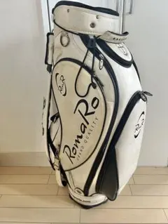 ☆タク☆ RomaRo スタンド式キャディバッグ RomaRo プレミアムスタンドキャディバック BK/SV - メルカリ