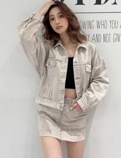 GYDA switchingデザインデニムGジャン