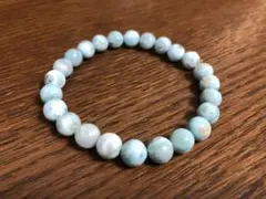 ラリマー 天然石 ブレスレット パワーストーン
