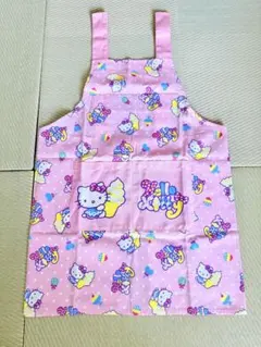 ハローキティエプロン　保育士　看護師　介護士