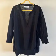 七分袖ニット