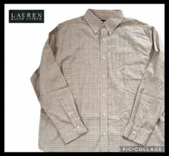 LAUREN RALPH LAUREN チェック柄長袖シャツ