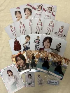 櫻坂46 松田里奈　生写真　マグネット　ステッカー　ネームバッジ　計23点まとめ