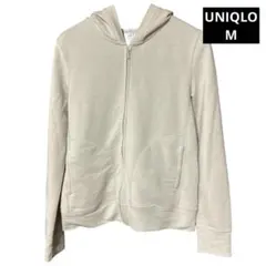 最終価格　UNIQLO ユニクロ　スポーツ　ドライフーデットパーカー　グレー　M