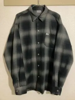 CALTOP オンブレチェック シャツ M