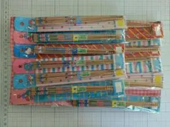 昭和レトロ　サンリオ　キャラクター柄 木製箸 12セット 18.0cm