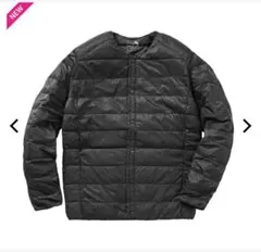 新品★洗えるフュージョンダウンライトジャケット　ブラック XL(LL)ワークマン