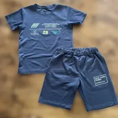 ダークグレー Tシャツ ハーフパンツ セット 150