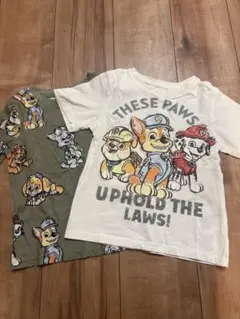 パウパトロール Tシャツ 2枚セット H&M 98-104cm
