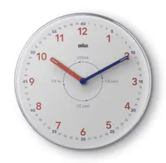 BRAUN o'clock 掛時計 ホワイト