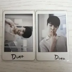 seventeen ディノ　al1 トレカ　2枚　セット　チェキ　ポラ　サイン