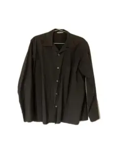 AURALEE　オープンカラーシャツブラウス　サイズ0 AURALEE オープンカラーシャツ