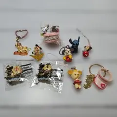 ディズニーグッズ 10点セット キーホルダー