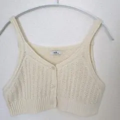 earth music & ecology クリームビスチェ