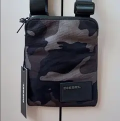 新品タグ付　DIESEL ディーゼル カモフラ サコッシュ ショルダーメンズ