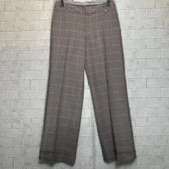 field/dream チェック柄 ワイドパンツ S8 派手 人気デザイン