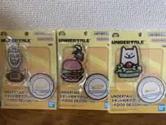 UNDERTALE スタンド付きアクリルプレート ３つセット