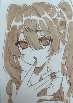トガヒミコ ヒロアカ イラスト 手描きイラスト ファンアート - メルカリ