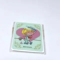 昭和レトロ 水森亜土 ミニステッカー