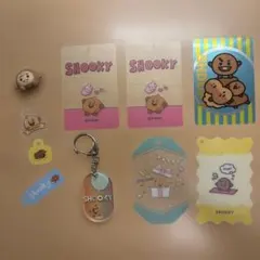 BT21 SHOOKY アクリルキーホルダー他10点セット