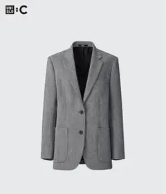 UNIQLO Cツイードオーバーサイズジャケット　M