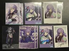 星導ショウ チェキ風カードまとめ売り クリアカード等