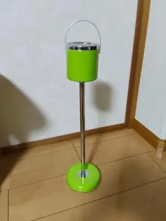 スモーキングスタンド 丸型 グリーン 高さ約50cm