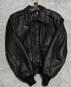 最終値下げ！90s schott A-2 ジャケット No:30-1415 黒