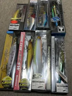 未使用　スクイッドマニア　ワイルドチェイス　ゴーストフォール　12本 ケース付き 未使用 スクイッドマニア ワイルドチェイス ゴーストフォール 12本