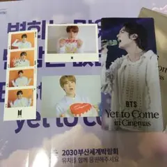 BTS  BUSAN  JIN ムビチケ特典　チケットホルダー
