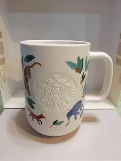 スターバックス　アニバーサリー2024リサイクルセラミックマグ473ml