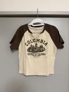 Tシャツ　半袖　ミニ丈　ミニT ヘソだし　H&M