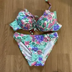 花柄ビキニ9M 未着用品　3点セット