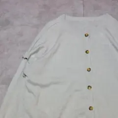 アースミュージックアンドエコロジー クルーネック2WAYカーディガン F