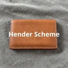 Hender Scheme エンダースキーマ 名刺入れ カードケース ◯