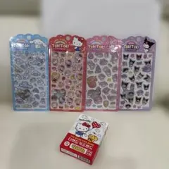 韓国サンリオ・キャンディボンボンドロップシール4点セット＆オマケ