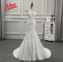 新品 マーメイドウェディングドレス