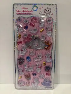 【正規品】新品・未開封ディズニー プチドロップステッカー おしゃれキャットマリー