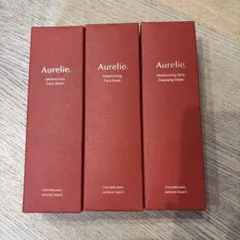 Aurelie 保湿洗顔料＆クレンジングウォーター 3点セット
