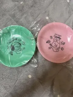 BT21 Diner 一番くじ　K賞　カラフルプレート　Chimmy Cooky