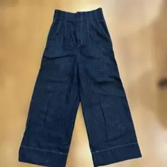 MACPHEE デニム ワイドパンツ