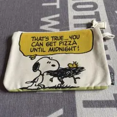 SNOOPY スヌーピー ポーチ キャンバス製のサムネイル